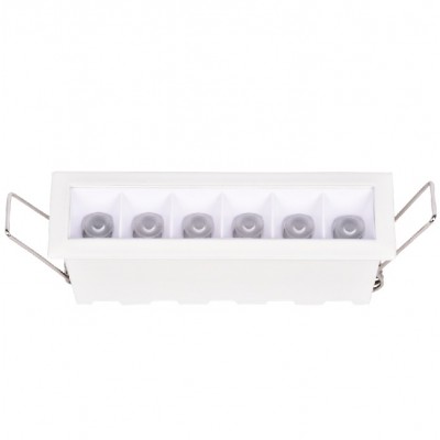 Χωνευτό Φωτιστικό Γραμμικό LED 18W 230V 1440lm 15° CCT 10cm Λευκό X00200W
